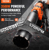 Vevor Diamond Core Drill Rig 3500W with Stand 0.8"–11.8" Capacity Wet and Dry Cutting New