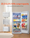 Vevor Convertible Freezer Refrigerator 20.2 Cu. Ft. Upright Frost Free with Digital Control New