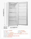 Vevor Convertible Freezer Refrigerator 20.2 Cu. Ft. Upright Frost Free with Digital Control New