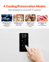 Vevor Convertible Freezer Refrigerator 14 Cu. Ft. Upright Frost Free with Digital Control New