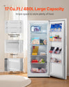 Vevor Convertible Freezer Refrigerator 17 Cu. Ft. Upright Frost Free with Digital Control New