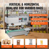 Vevor Continuous Bag Band Sealer 600W Vertical Up to 52.5 ft/min Speed New