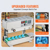Vevor Continuous Bag Band Sealer 600W Vertical Up to 52.5 ft/min Speed New
