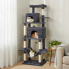 Large Cat Tree for Indoor Cats 70" Tall Cat Tower-Dark Gray - Gallery View 1 of 10