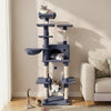 Large Cat Tree for Indoor Cats 63" Tall Cat Tower-Dark Gray - Gallery View 1 of 10
