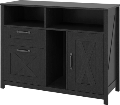 Costway 2-Drawer Lateral File Cabinet Single-Door Letter/A4 51348345 New