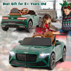 12V Powered Car Kids Ride-on Racer Car Licensed Bentley Bacalar-Green - Gallery View 1 of 13