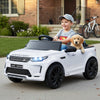 Licensed Land Rover Kids Ride on Car 12V Battery Powered Kids Electric Car-White - Gallery View 1 of 11