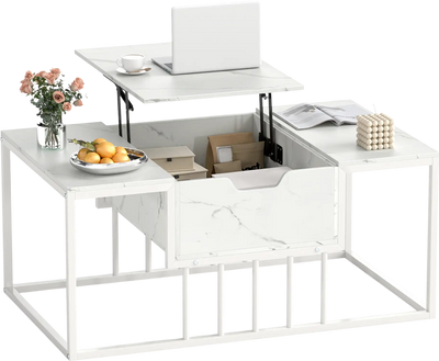 Costway Lift Top Coffee Table Hidden Storage Modern Center Table 99433953 New