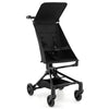 Lightweight airplane-ready stroller with all-terrain wheels, adjustable canopy, and compact folding design for easy.