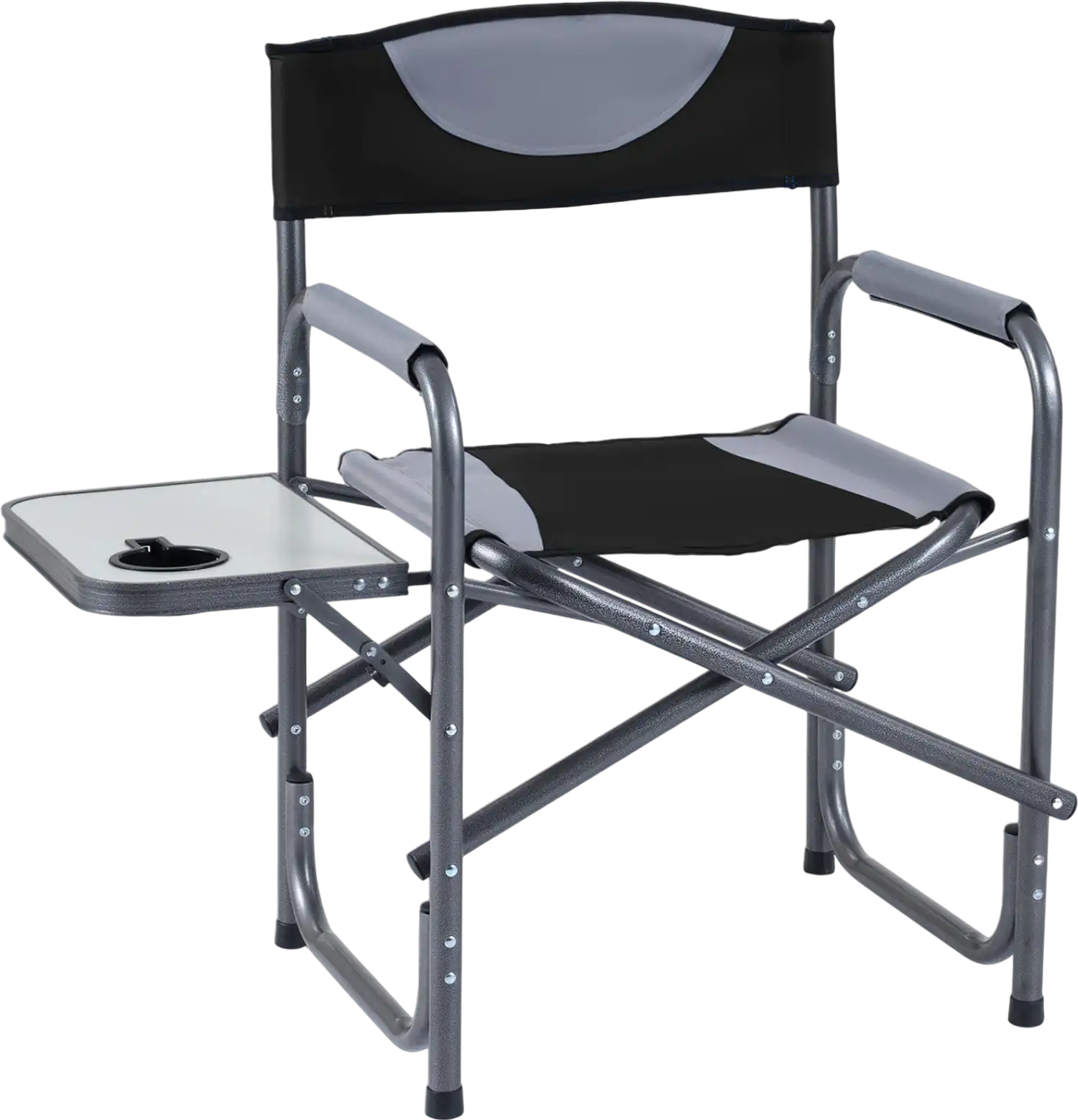 Costway Lightweight Folding Camping Chair w/ Side Table 84833292 New