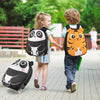 Lightweight and Portable Rolling Suitcase for Children-White - Gallery View 1 of 10