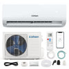 Lithzen 18000 BTU mini split air conditioner and heater with WiFi, featuring inverter technology and quiet operation for year-round comfort.