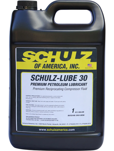 Schulz Lubricant 1 gal. 30wt Non-Detergent Mineral Oil New