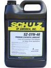 Schulz 1 Gal, ISO 46 Food Grade Synthetic rotary oil Lubricant
