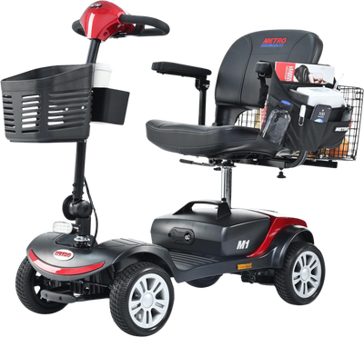 Metro Mobility M1 Mobility Scooter 4 Wheel Electric 24V 12Ah 300W 4.97 MPH 10 Mile Range New