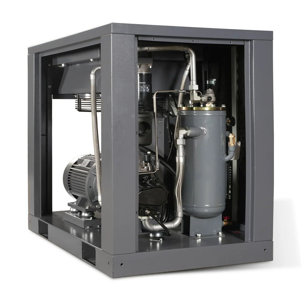 15HP Rotary Screw Air Compressor - 45 CFM,  116 PSI,  460V 3-Phase | Industrial-Grade