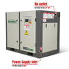 20HP Rotary Screw Air Compressor - 78 CFM,  116 PSI,  460V 3-Phase | Industrial-Grade
