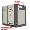 30HP Rotary Screw Air Compressor - 106 CFM,  116 PSI,  230V 3-Phase | Industrial-Grade