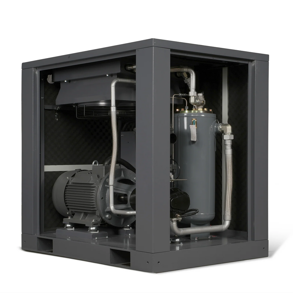 30HP Rotary Screw Air Compressor - 106 CFM,  116 PSI,  230V 3-Phase | Industrial-Grade