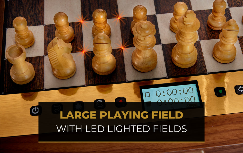 Millennium M830 King Performance Chess Computer with LED Board New