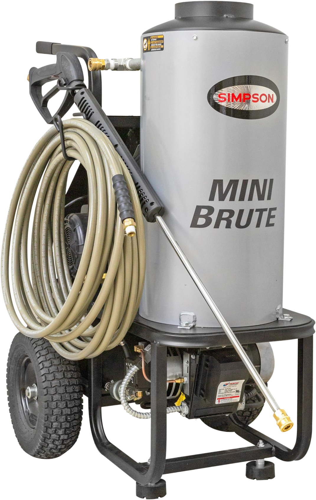 Simpson MB1518 Brute Series Pressure Washer 1500 PSI 1.8 GPM Hot Water Electric New