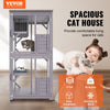 Vevor Cat House Outdoor 3-Tier Large Catio with 2 Platforms 1 Resting Box 29.9" x 34" x 64.1" New