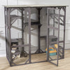 Vevor Cat House Outdoor 7-Tier Large Catio with 5 Platforms 2 Resting Boxes 71.2" x 34.6" x 66.5" New