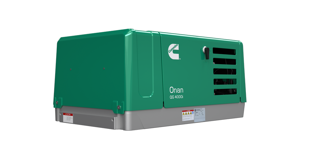 Cummins Onan QG 4000i RV Generator 4kW 4HGLBA-8306 EFI Gas Single Phase 120V Air Cooled EVAP New