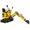 Mini Compact Excavator Loncin 300cc 9hp Engine, 43.3" Max. Digging Depth, 0.6Ton, 1345 LBS Operating Weight, MEC06