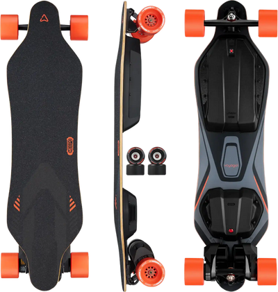 Meepo Voyager Electric Skateboard Dual 6358 BLDC 2772W Motors 40 MPH 31 Miles 544Wh New