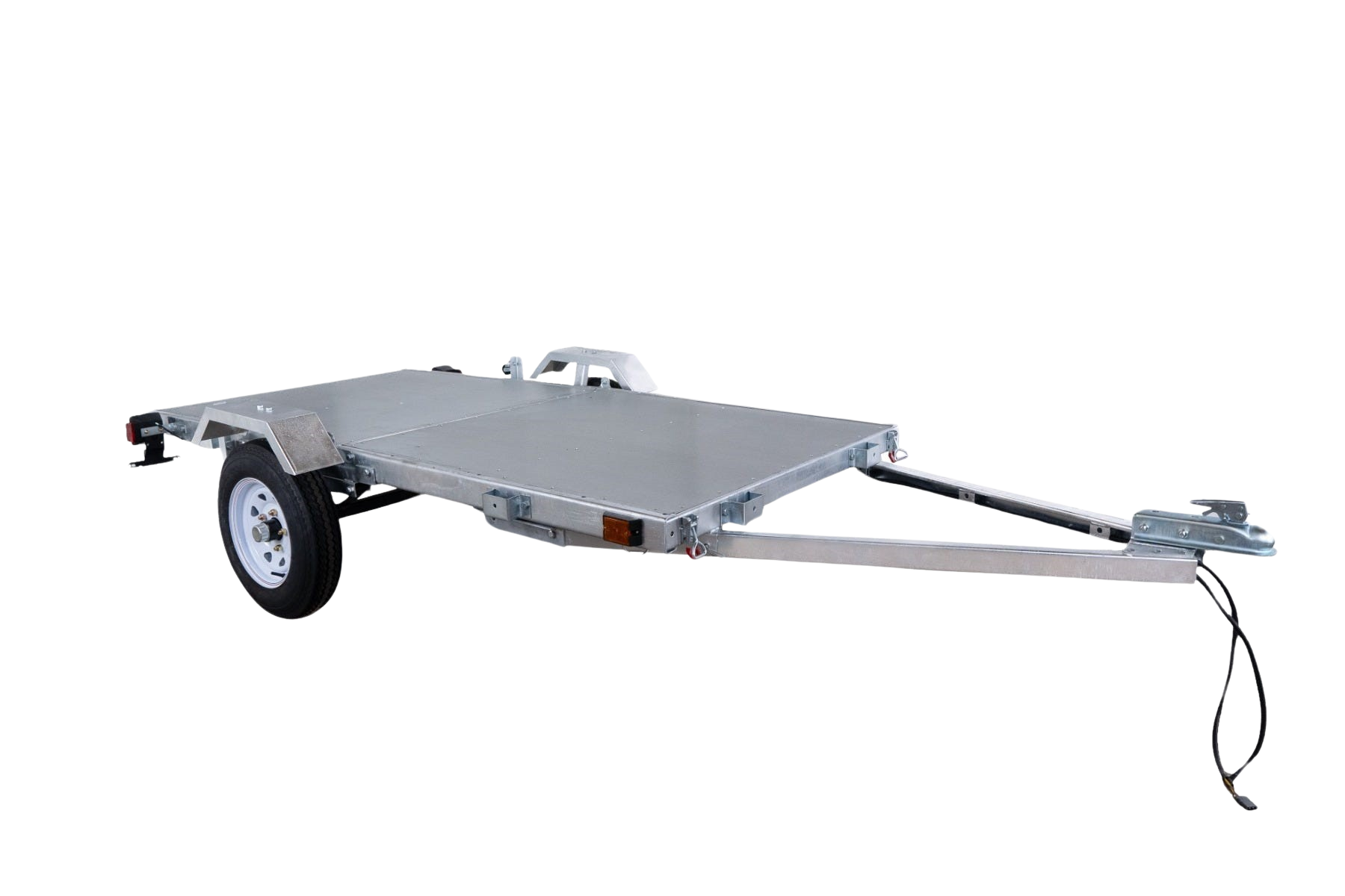 DK2 MFT4X8G Folding Utility Trailer Kit 4 ft. x 8 ft. 1450 lbs. Capacity Galvanized Steel Silver New