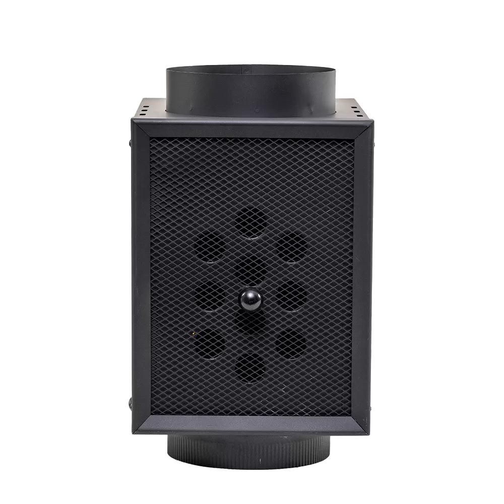 Miracle Heat Deluxe MHD6 Blower Reclaimer Fits 6" Flue for Wood Stoves and Furnaces New