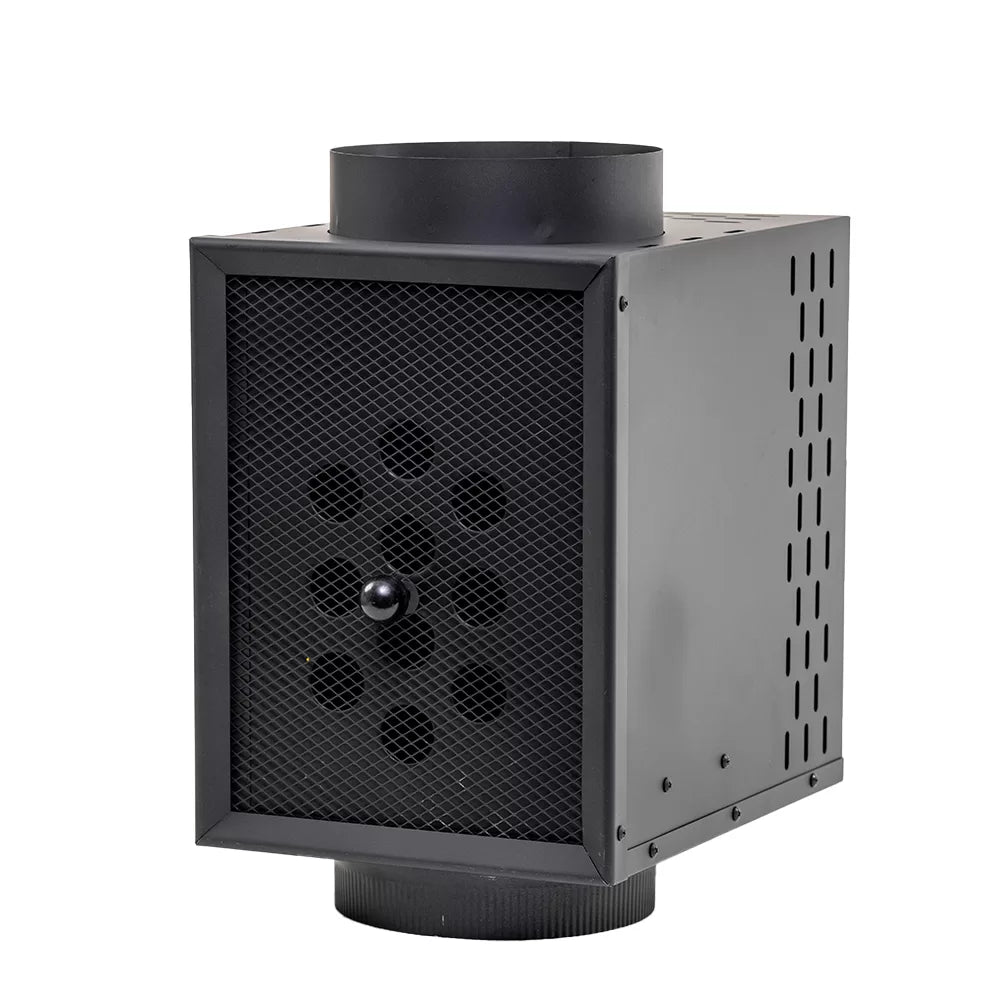 Miracle Heat Deluxe MHD6 Blower Reclaimer Fits 6" Flue for Wood Stoves and Furnaces New