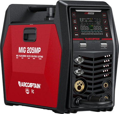 Arccaptain MIG205MP MIG Welder Plasma Cutter Combo with App Control 120V/240V New