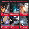 Arccaptain MIG205 Pro Gas Welder 6-in-1 Multi Process Machine App Control New