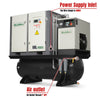 15HP Combined Rotary Screw Air Compressor with Dryer & 105-Gal ASME Tank | 45 CFM,  116 PSI,  230V 3-Phase - Industrial Grade
