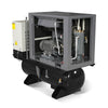 20HP Combined Rotary Screw Air Compressor with Dryer & 105-Gal ASME Tank | 78 CFM,  116 PSI,  230V 3-Phase - Industrial Grade