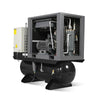 20HP Combined Rotary Screw Air Compressor with Dryer & 105-Gal ASME Tank | 78 CFM,  116 PSI,  230V 3-Phase - Industrial Grade