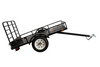 DK2 MMT4X6O Single Axle Open Rail Utility Trailer 4 ft. x 6 ft. 1295 lbs. Capacity Powder Coated Black Manufacturer RFB Canada Only