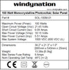 WindyNation MSPK-200W-15 Solar Panel Complete Kit 200W P30L LCD Controller with 1500W VertaMax Power Inverter for 12V Battery Systems New