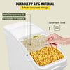 Vevor 21 Gal. Commercial Ingredient Storage Bin with Scoop and Sliding Lid 400 Cup New