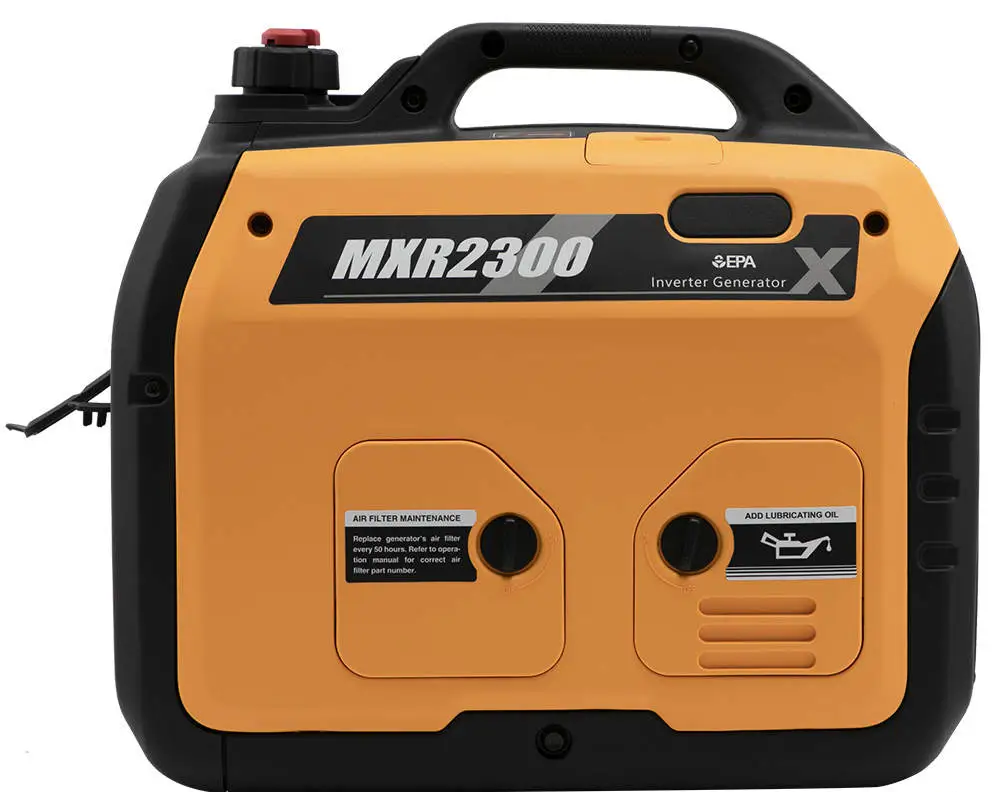 Maxpeedingrods MXR2300-CA-V3 Inverter Generator 1800W/2300W Low THD Parallel Ready with Digital Display Gas New Canada Only