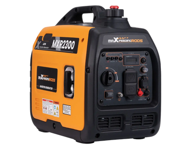 Maxpeedingrods MXR2300-US-V3 Inverter Generator 1800W/2300W Low THD Parallel Ready with Digital Display Gas New