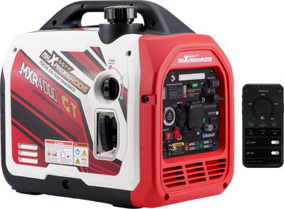 Maxpeedingrods MXR4000GT-US Dual Fuel Inverter Generator 3200W/4000W Low THD Parallel RV Ready CO Alert Bluetooth Control New