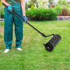 18/21 Inch Manual Lawn Aerator with Detachable Handle-18 inches - Gallery View 1 of 10