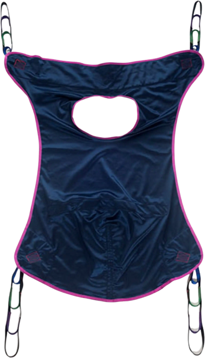MedaCure Full Body Sling with Commode Opening for Patient Lift Universal Compatibility New