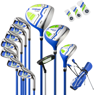 Costway Men's Complete Golf Club Set w/ Stand Bag Headcovers Putter 55651378 New