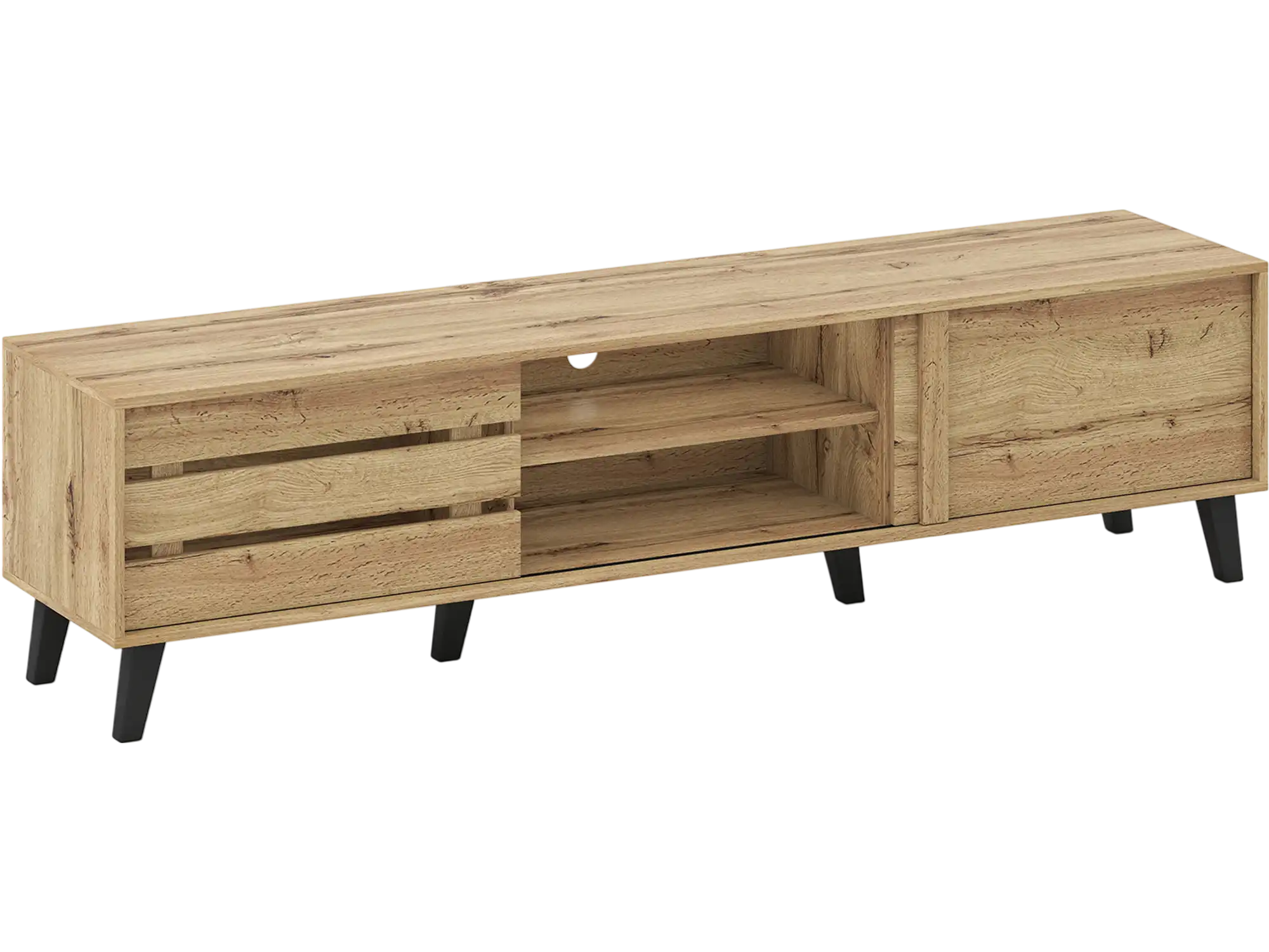 Costway Mid Century Modern TV Stand for 80