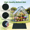 Bottom mat made of premium PE material for the Mini Green House, featuring a detachable design for easy storage.